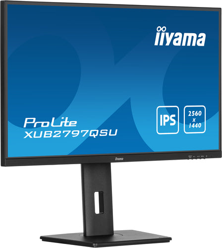 iiyama ProLite XUB2797QSU-B2 computer monitor 68.6 cm (27 iiyama ProLite XUB2797QSU-B2 computer monitor 68.6 cm (27